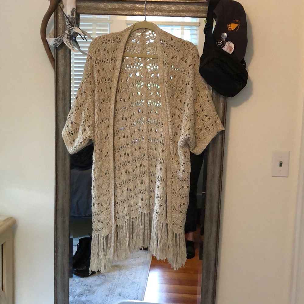 Off white cardigan